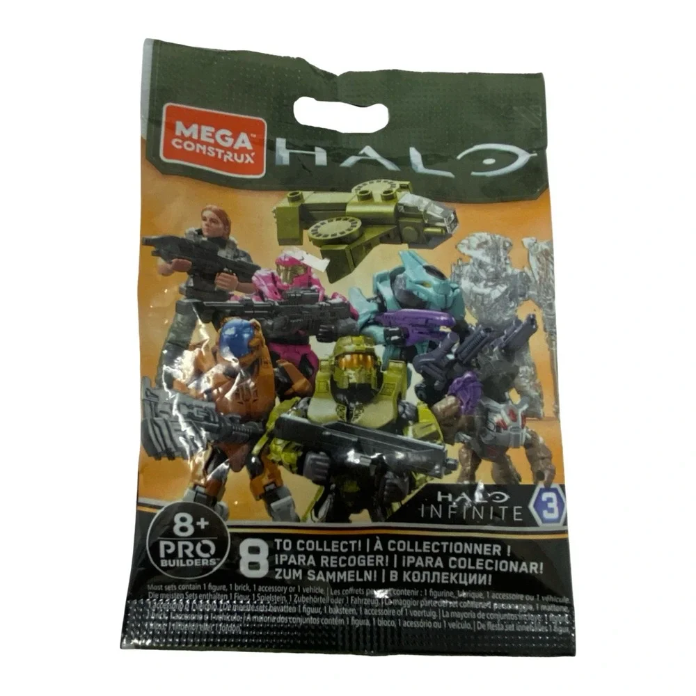 Mega Construx Halo Infinite Series 3 & Foxtrot Blind Bag Lot 13 Mystery Packs